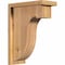 Ekena Millwork Del Monte Smooth Corbel w/Backplate, Western Red Cedar, 5 1/2"W x 12"D x 16"H COR06X12X16DEL01SWR - alternate 1
